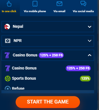 Mostbet Nepal bonus